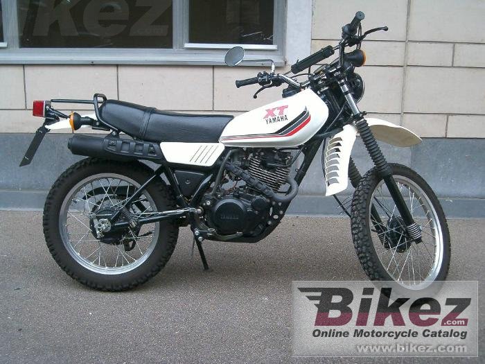 Big nymous user. xt 250 picture and wallpaper from Bikez.com
